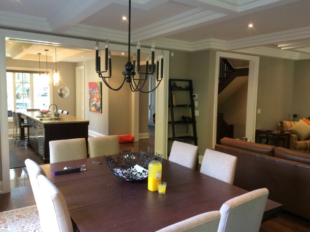 Dining room painting in North York