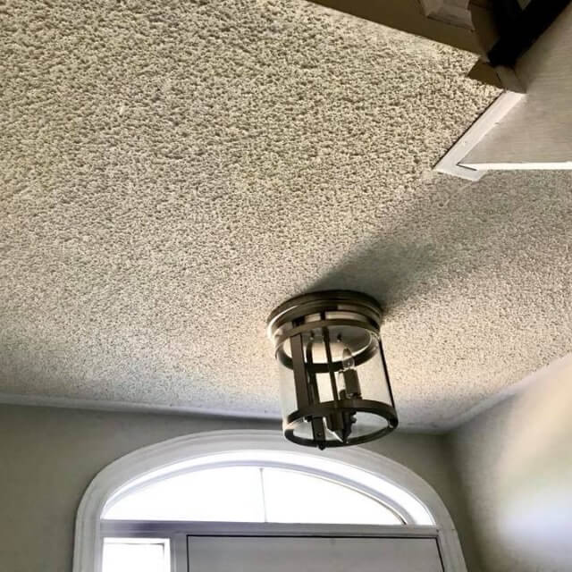 Arkadys popcorn ceiling removal project Etobicoke