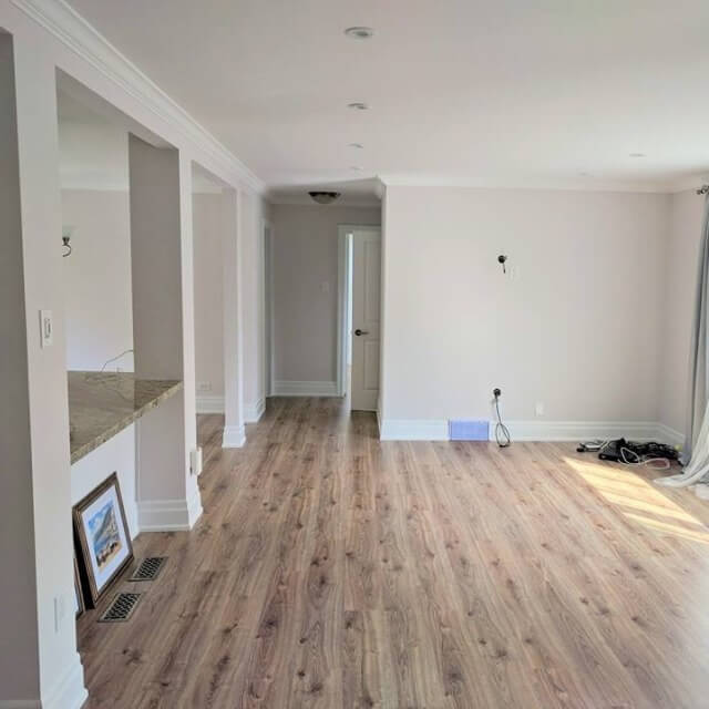 East York interior painting project