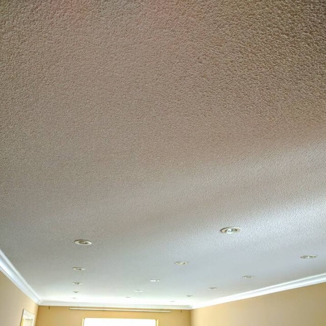 popcorn ceiling removal project Concord