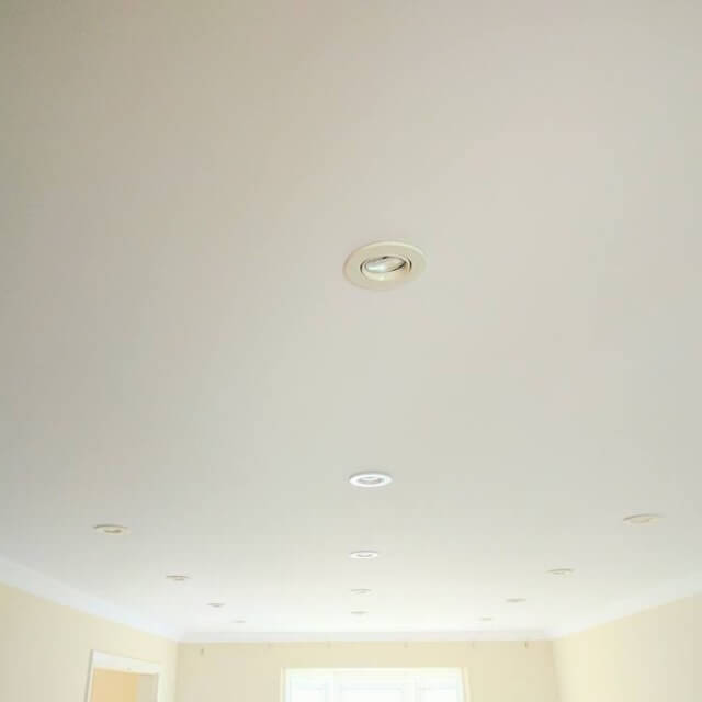 popcorn ceiling removal project in Concord