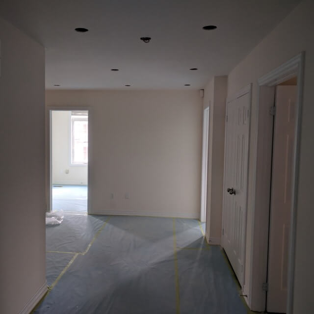 Innisfil interior painting project