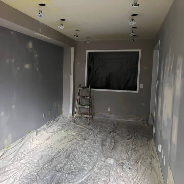 interior painting project in Kitchener