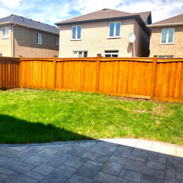 fence painting in Stouffville