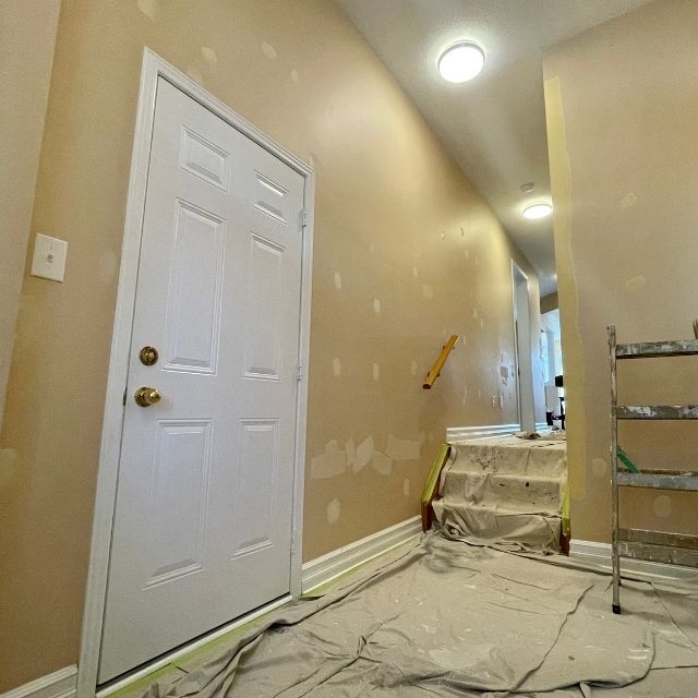 whole house painting project in Orangeville