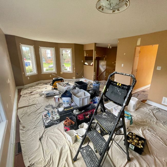 Interior House painting in Richmond Hill